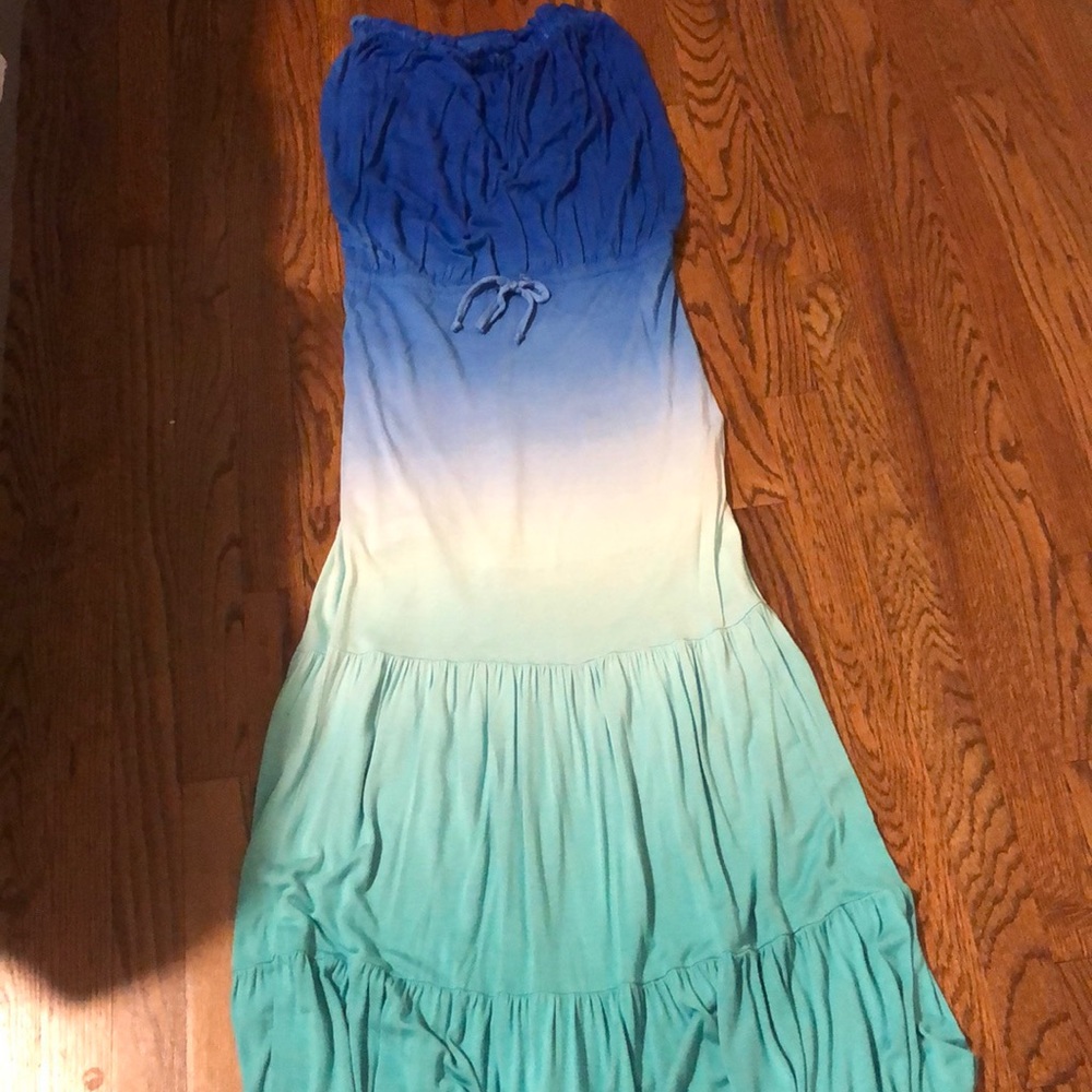 Young fabulous and broke ombré maxi dress xs